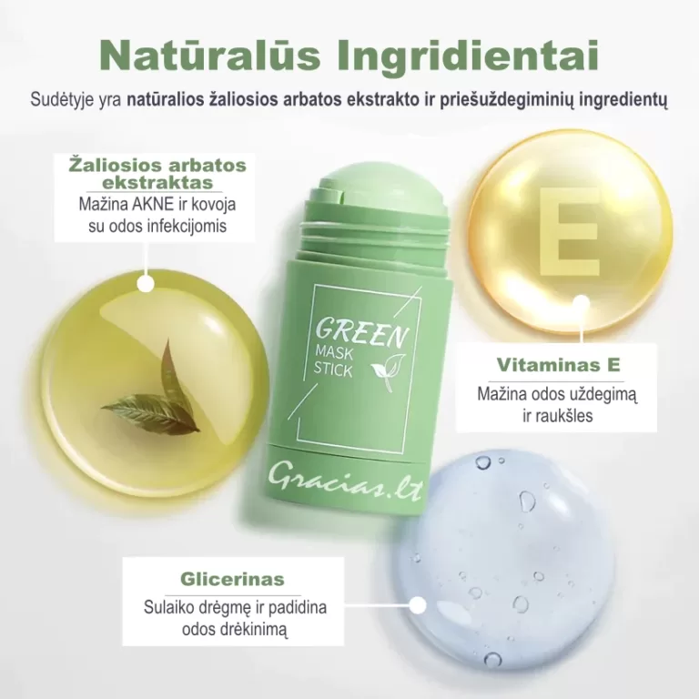 Sügavalt puhastav näomask rohelise tee ekstraktiga Moisture.ee 18 Sügavalt puhastav näomask rohelise tee ekstraktiga Moisture.ee 18