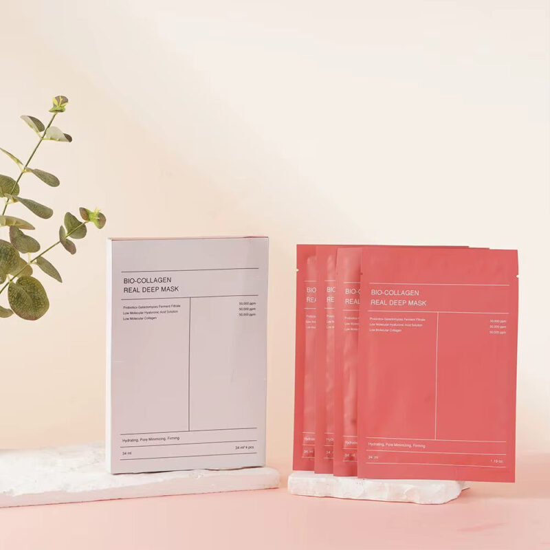 BIO-COLLAGEN REAL DEEP MASK – Kollageeni Süvaniisutav Lehtmask